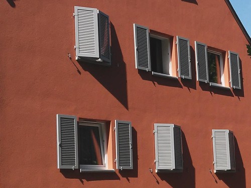 Wiesbaden, "unser Viertel" mit bislang 15 Wohnblocks